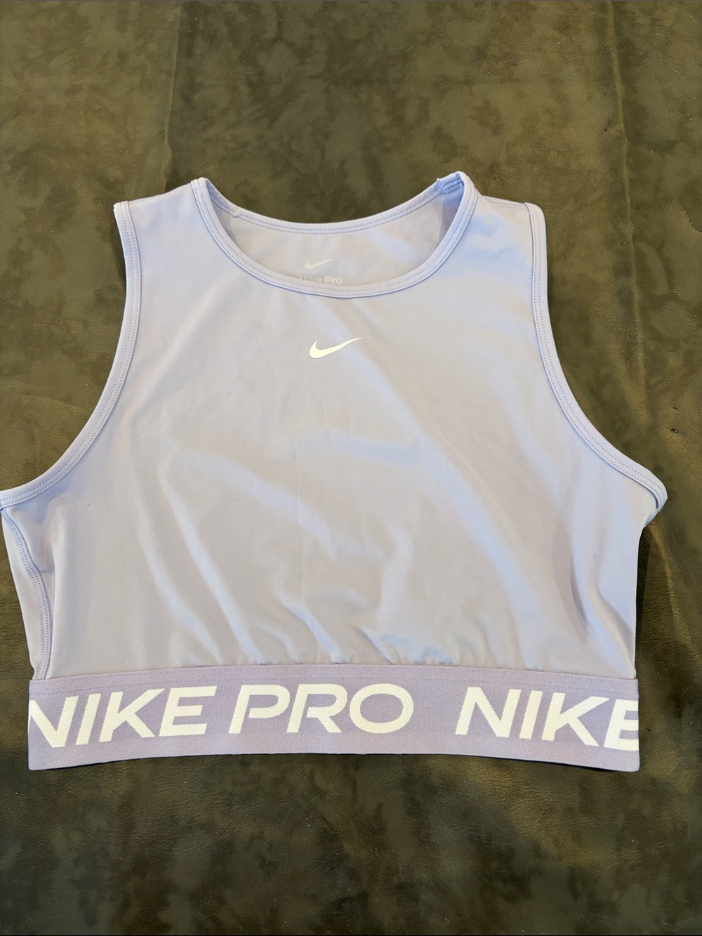 Nike Pro Women’s Dri-FIT Cropped Tank Too